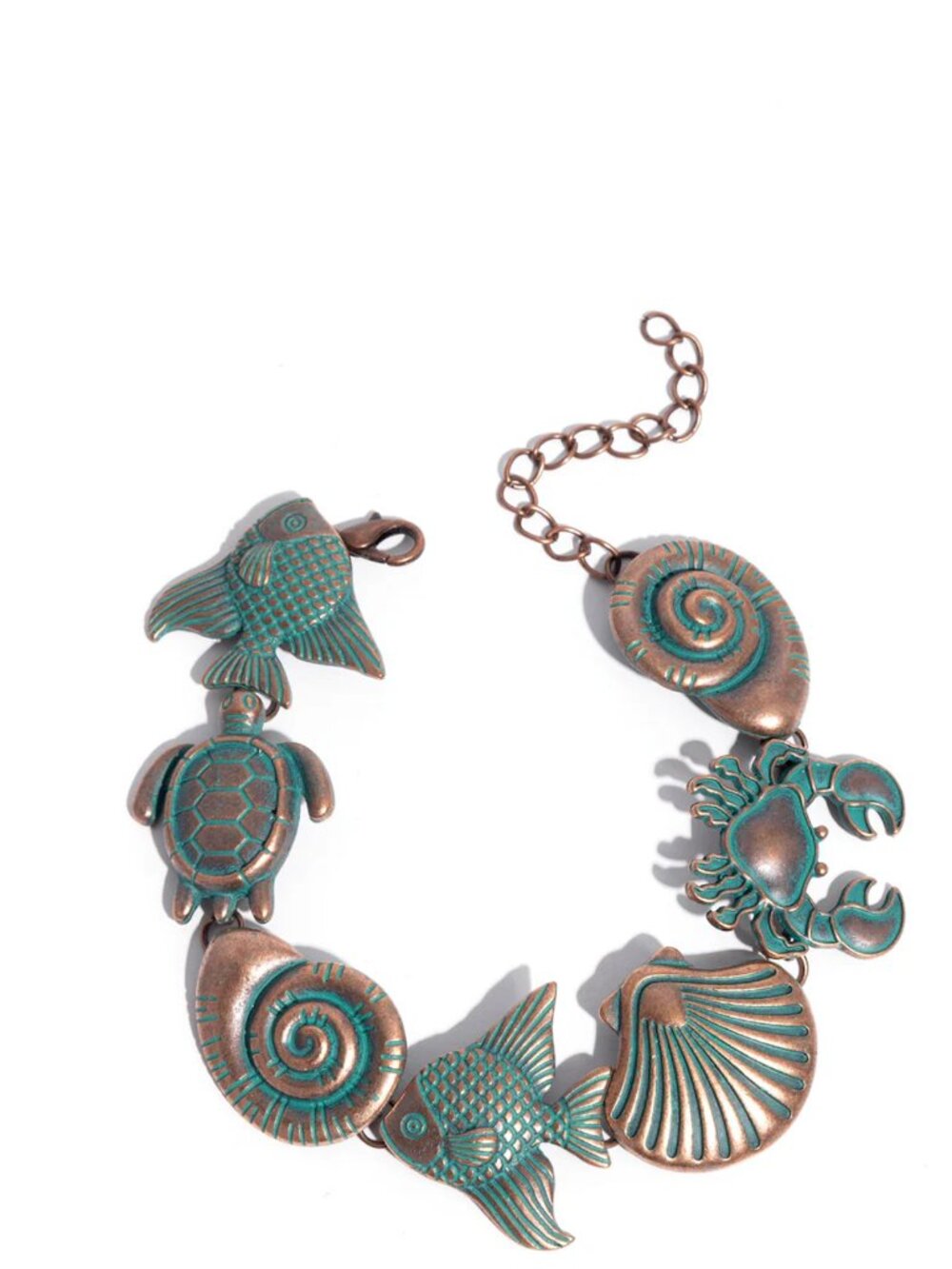 Paparazzi Coastal Cay Copper Bracelet